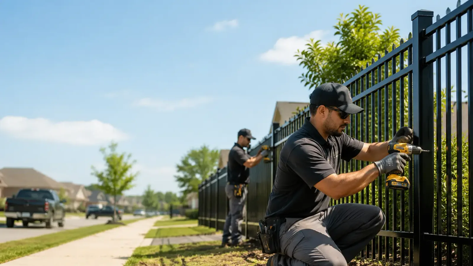 Metal Fence Installation in Whitmer, WV